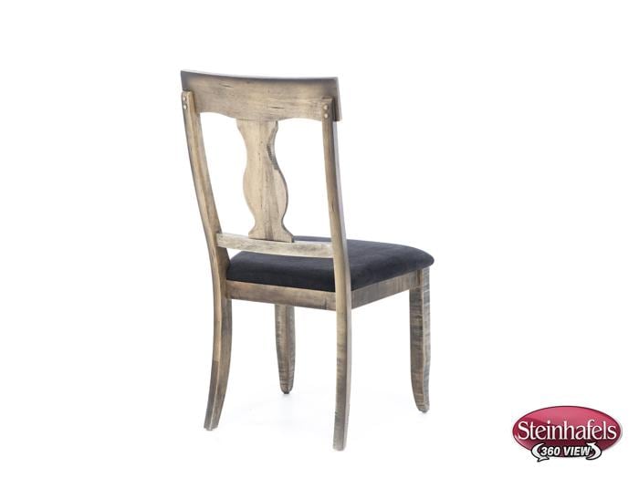 canadel brown inch standard seat height side chair  image   