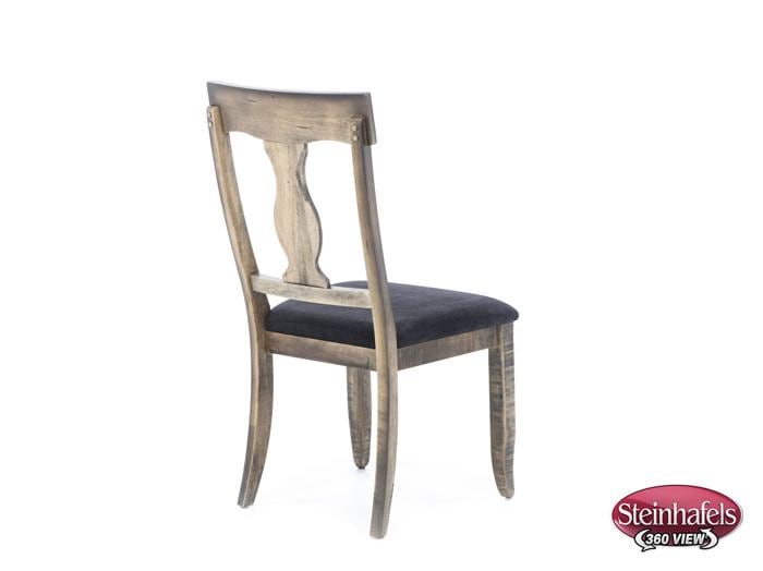 canadel brown inch standard seat height side chair  image   