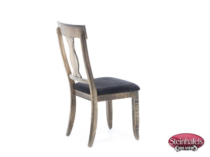 canadel brown inch standard seat height side chair  image   