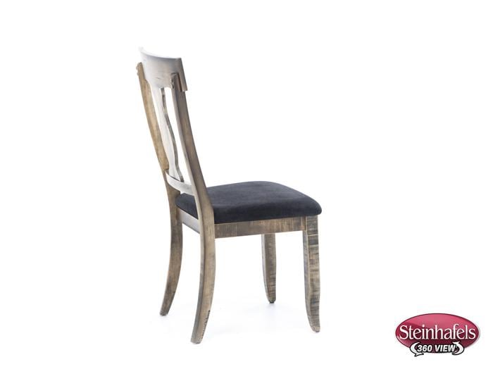 canadel brown inch standard seat height side chair  image   