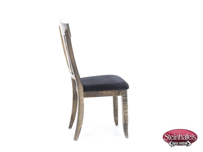 canadel brown inch standard seat height side chair  image   