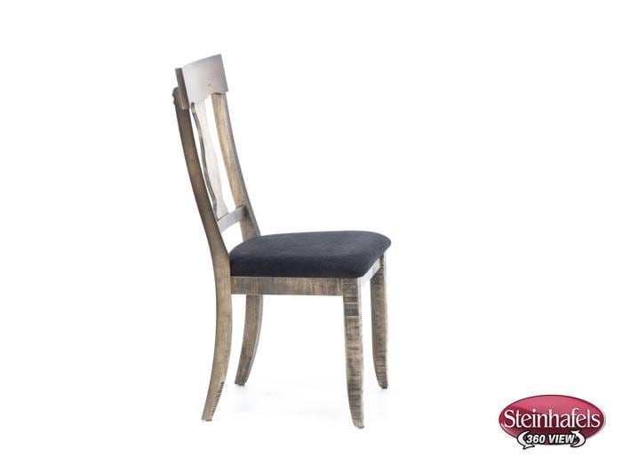 canadel brown inch standard seat height side chair  image   