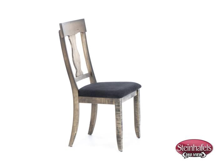 canadel brown inch standard seat height side chair  image   