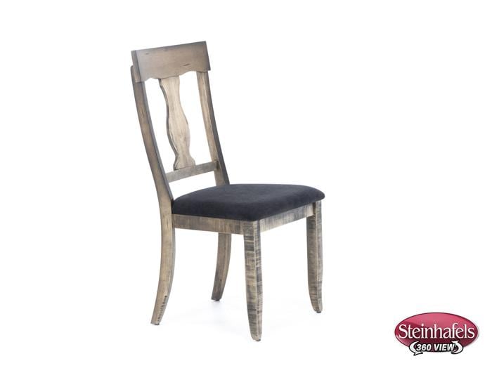 canadel brown inch standard seat height side chair  image   