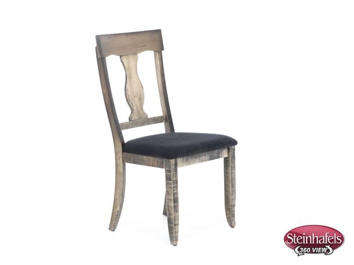 canadel brown inch standard seat height side chair  image   