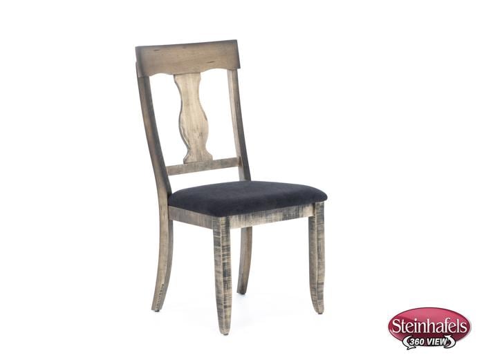 canadel brown inch standard seat height side chair  image   