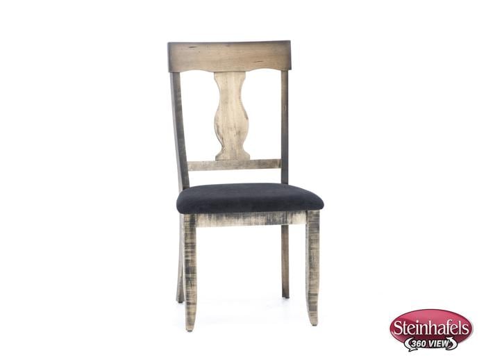 canadel brown inch standard seat height side chair  image   