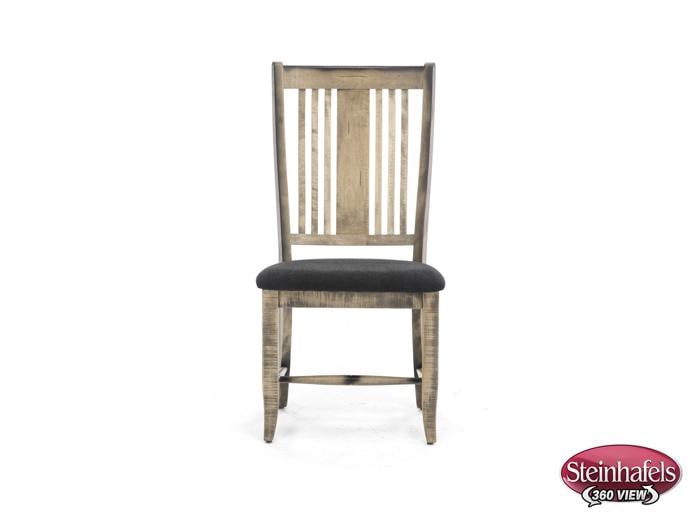 canadel brown inch standard seat height side chair  image   