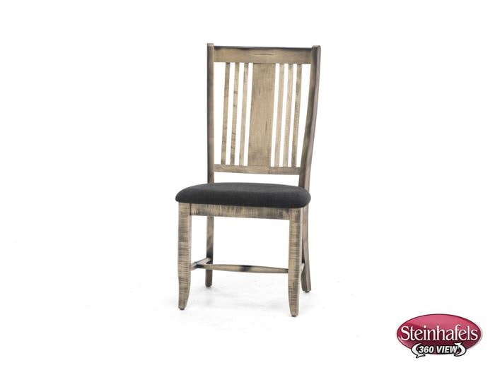 canadel brown inch standard seat height side chair  image   