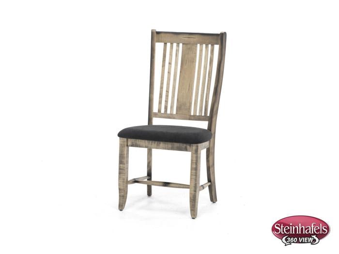 canadel brown inch standard seat height side chair  image   