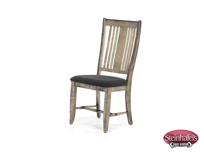 canadel brown inch standard seat height side chair  image   