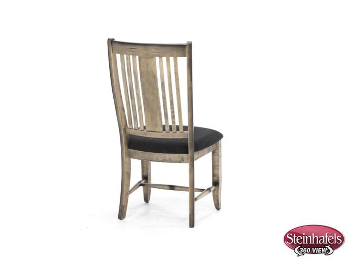 canadel brown inch standard seat height side chair  image   