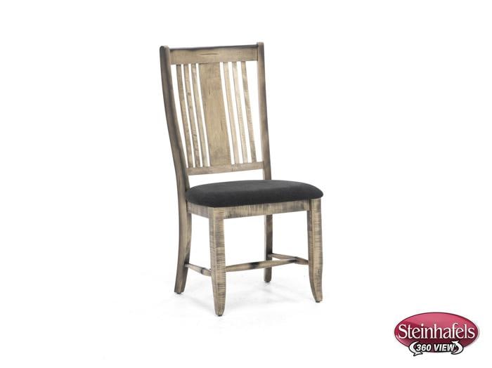 canadel brown inch standard seat height side chair  image   