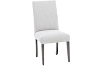 canadel brown inch standard seat height side chair   