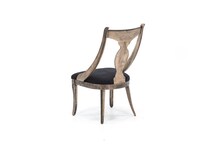 canadel brown inch standard seat height side chair   