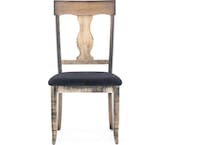 canadel brown inch standard seat height side chair   