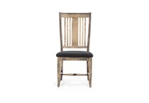 canadel brown inch standard seat height side chair   