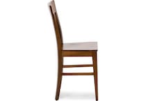 canadel brown  inch counter seat height stool   