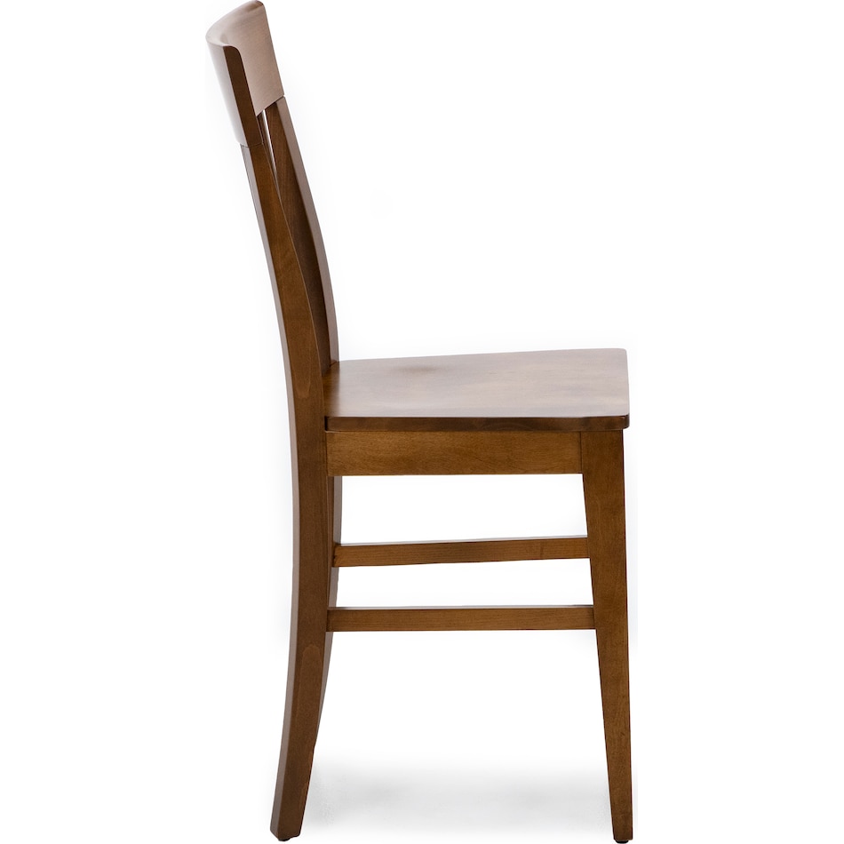 canadel brown  inch counter seat height stool   