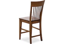canadel brown  inch counter seat height stool   