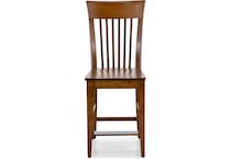 canadel brown  inch counter seat height stool   