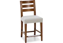 canadel brown  inch counter seat height stool   