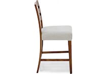 canadel brown  inch counter seat height stool   