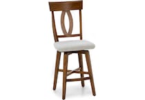 canadel brown  inch counter seat height stool   