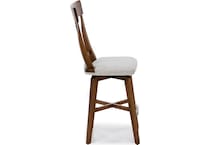 canadel brown  inch counter seat height stool   