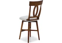 canadel brown  inch counter seat height stool   