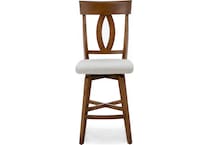 canadel brown  inch counter seat height stool   