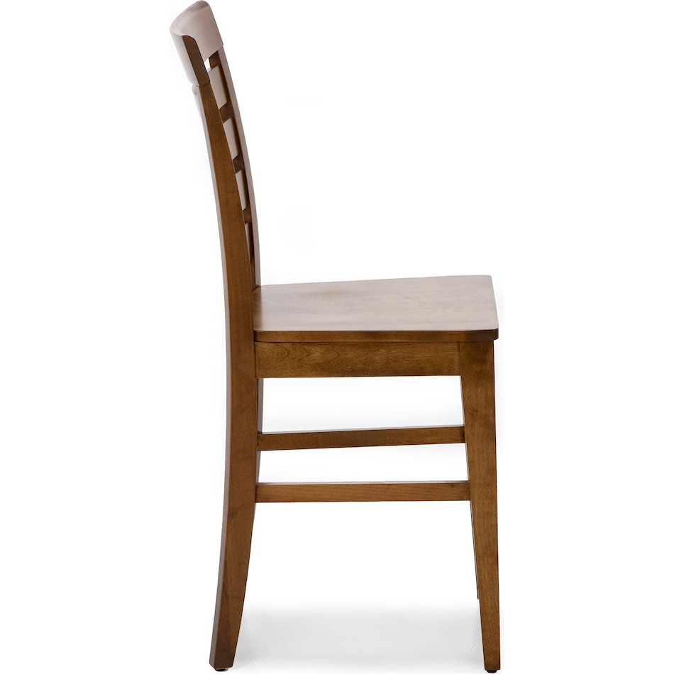 canadel brown  inch counter seat height stool   