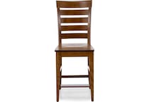 canadel brown  inch counter seat height stool   