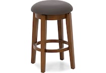 canadel brown  inch counter seat height stool   