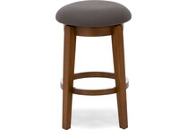canadel brown  inch counter seat height stool   