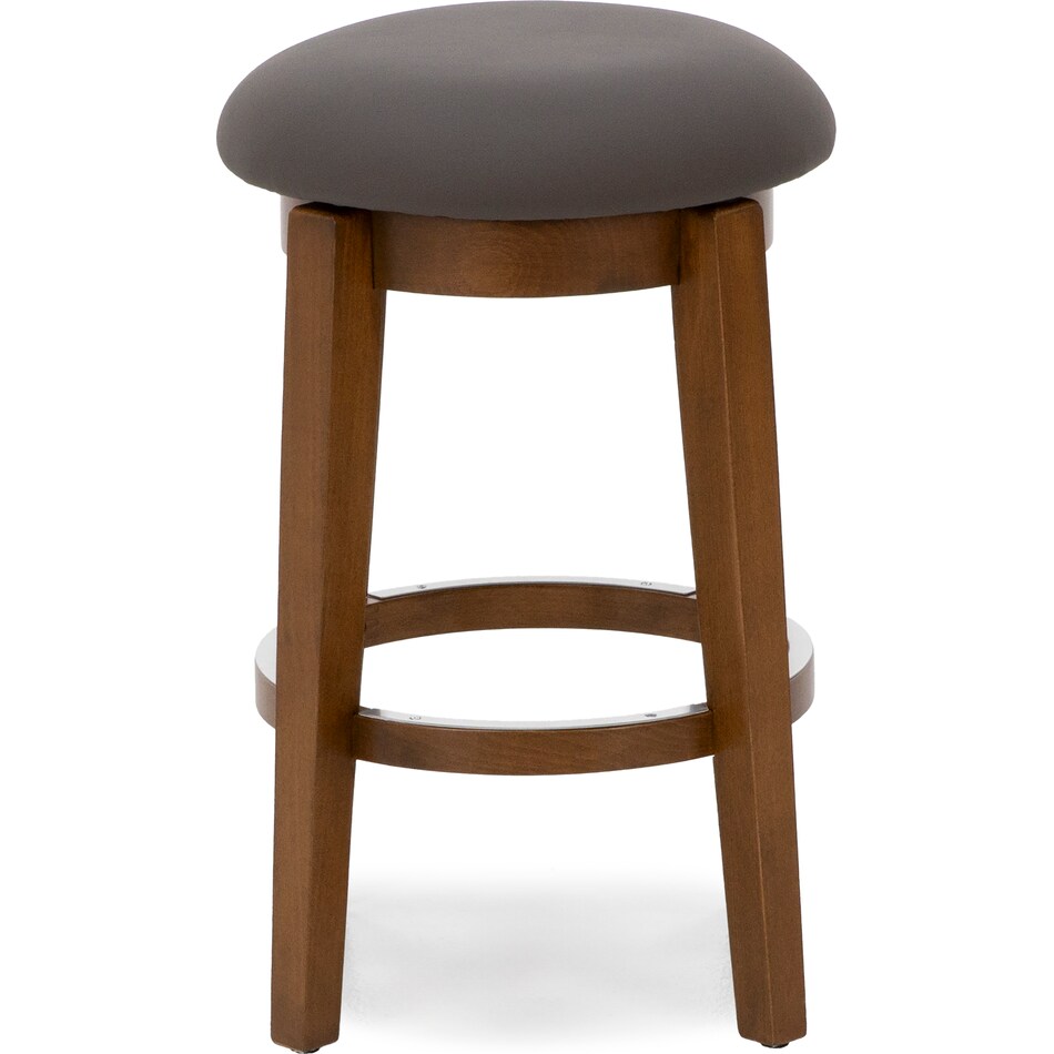 canadel brown  inch counter seat height stool   