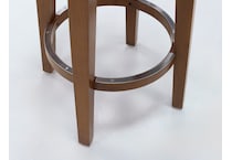 canadel brown  inch counter seat height stool   