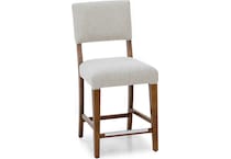 canadel brown  inch counter seat height stool   