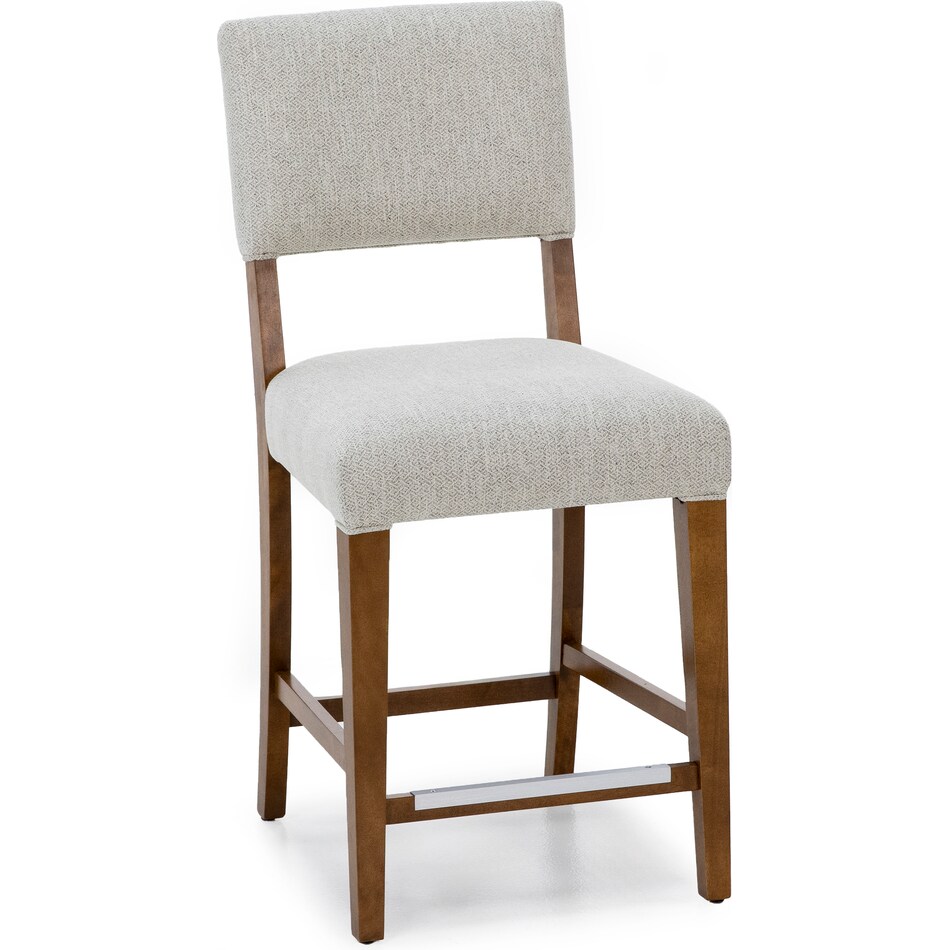 canadel brown  inch counter seat height stool   