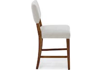 canadel brown  inch counter seat height stool   