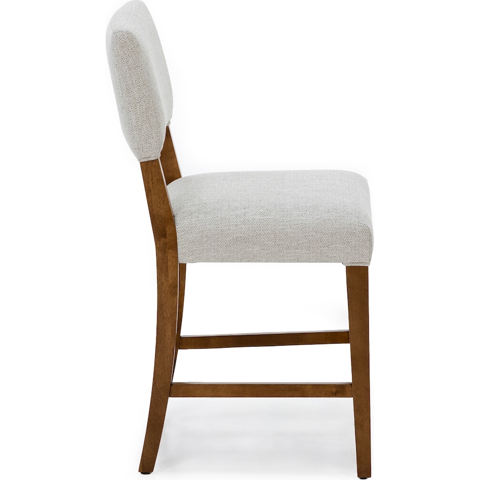 canadel brown  inch counter seat height stool   