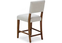 canadel brown  inch counter seat height stool   