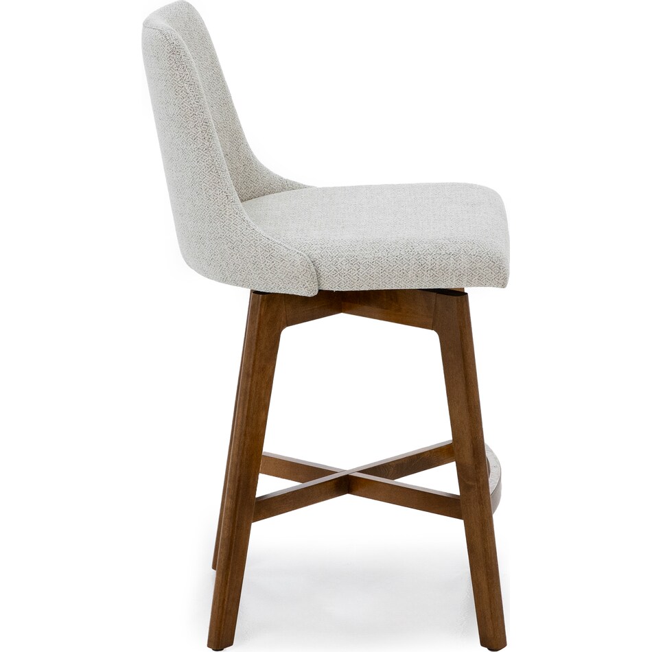 canadel brown  inch counter seat height stool   