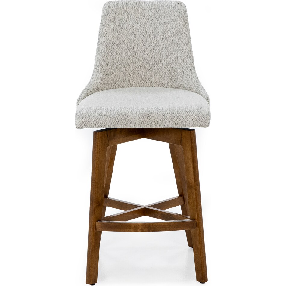 canadel brown  inch counter seat height stool   