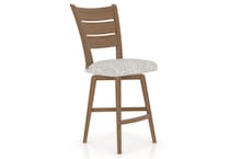 canadel brown  inch counter seat height stool   