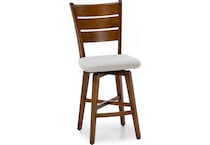 canadel brown  inch counter seat height stool   