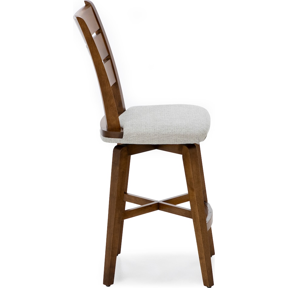 canadel brown  inch counter seat height stool   