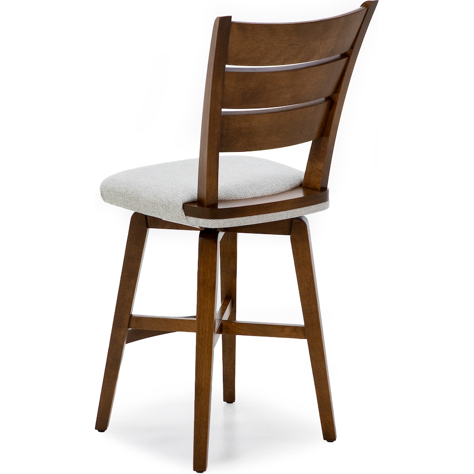 canadel brown  inch counter seat height stool   