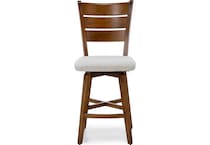canadel brown  inch counter seat height stool   