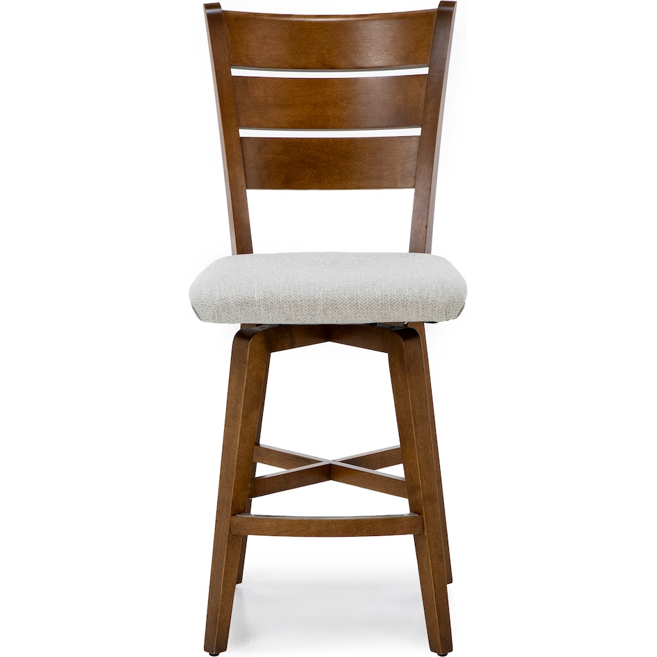 canadel brown  inch counter seat height stool   